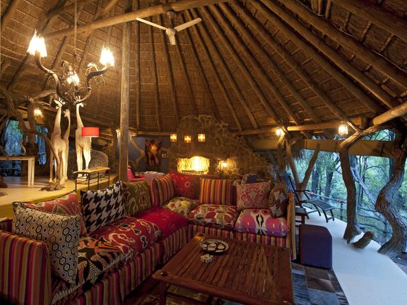Jaci's Safari Lodge - Lounge 